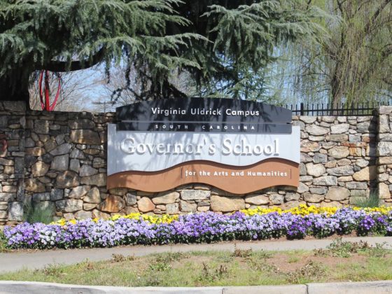Governor's School sign