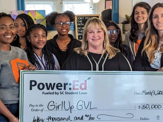 Girl Up GVL check presentation