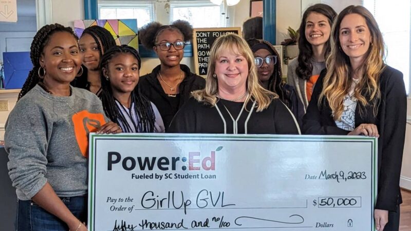 Girl Up GVL check presentation