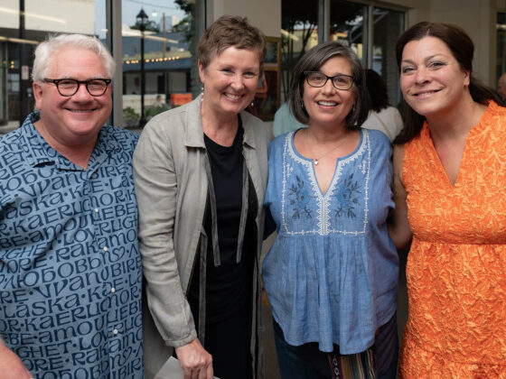 Mac Flat Out Under Pressure - Alan Ethridge, Jan Wesley, Meredith Skinner, and Karen Oremus.