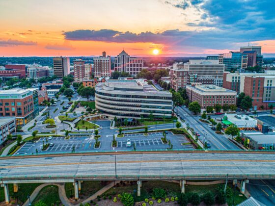 Greenville SC skyline file photo