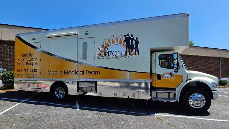 New Horizon Family Health Services launched a new Mobile Medical Team that will provide primary care services to people in need.