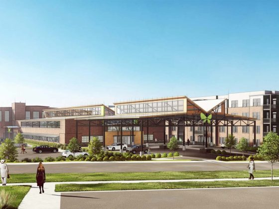 Gordon Street exterior rendering - by M Peters Group