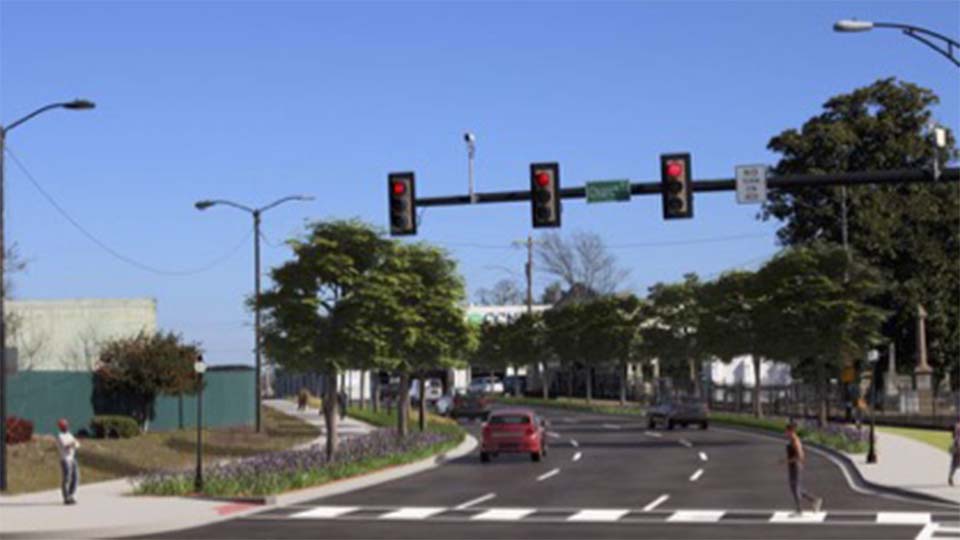 East North rendering