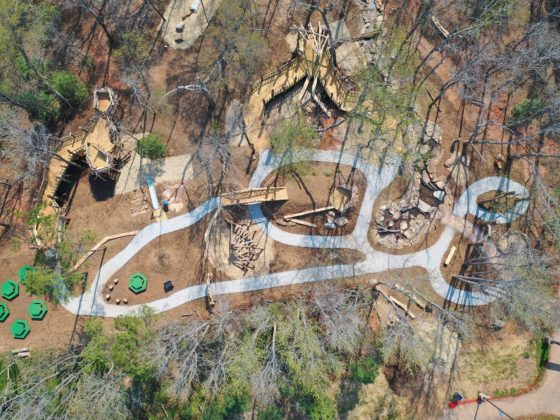 playscape at Conestee Nature Preserve - photo by Jeff Bradt