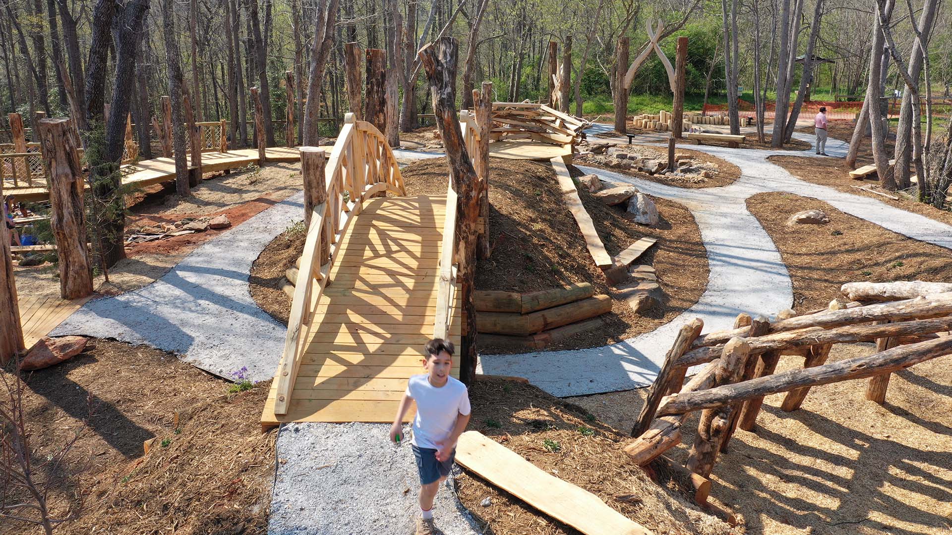 playscape at Conestee Nature Preserve - photo by Jeff Bradt