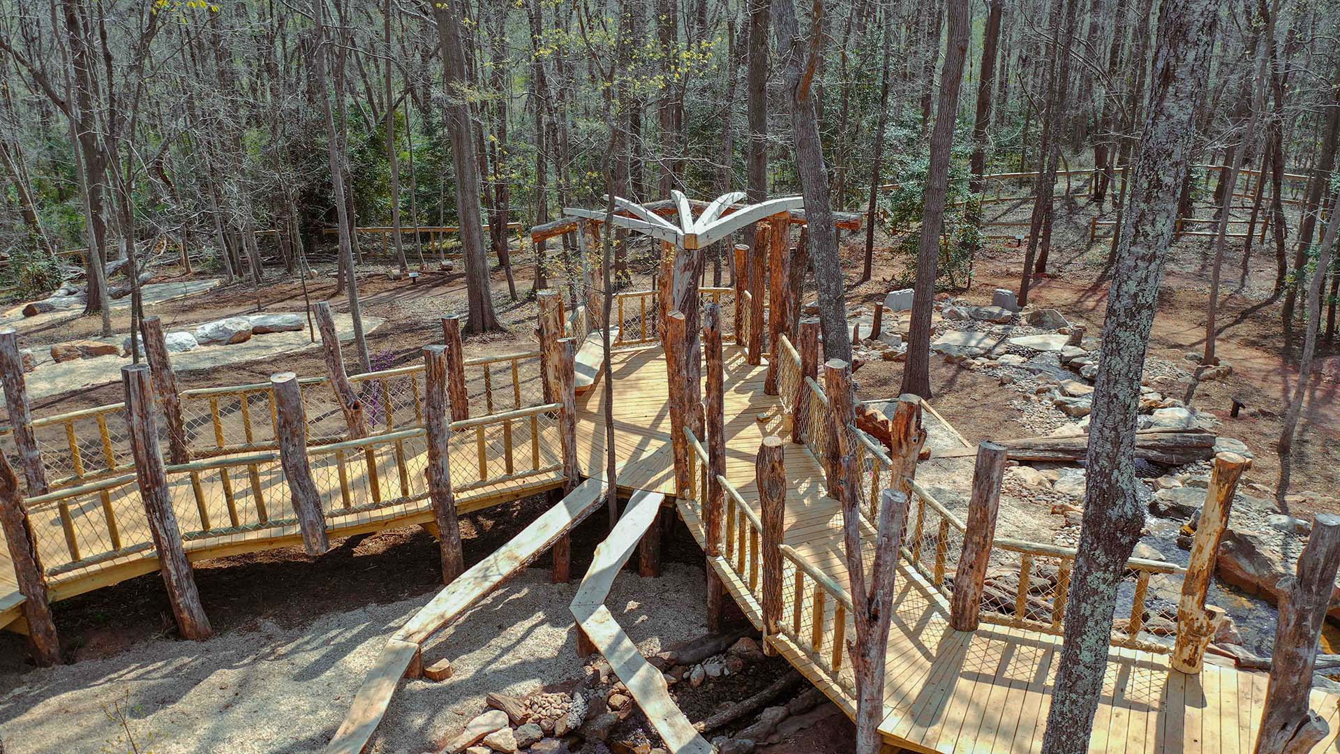 playscape at Conestee Nature Preserve - photo by Jeff Bradt